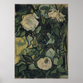 Poster Roses et coléoptères par Vincent van Gogh, Art Vin (Devant)