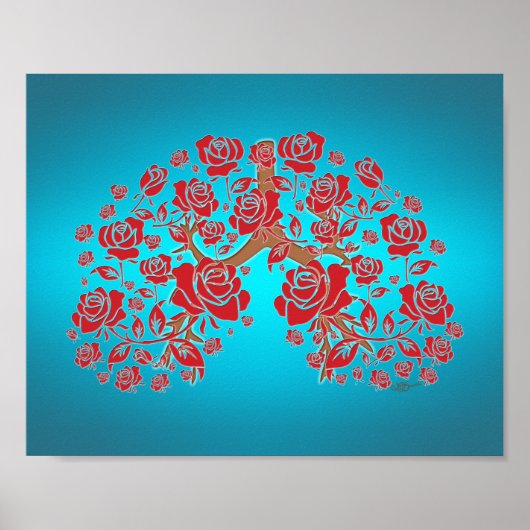 Poster Roses et espoir (Devant)