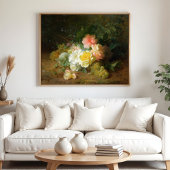 Poster Roses et raisins, Jules Médard