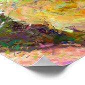 Poster Roses jaunes (Coin)