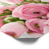 Poster Roses Mariages roses (Coin)