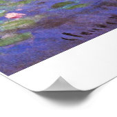 Poster Roses maritimes par Claude Monet (Coin)