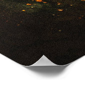 Poster Roses noires (Coin)