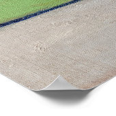 Poster Roses par Vincent Van Gogh (Coin)