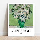Poster Roses par Vincent Van Gogh