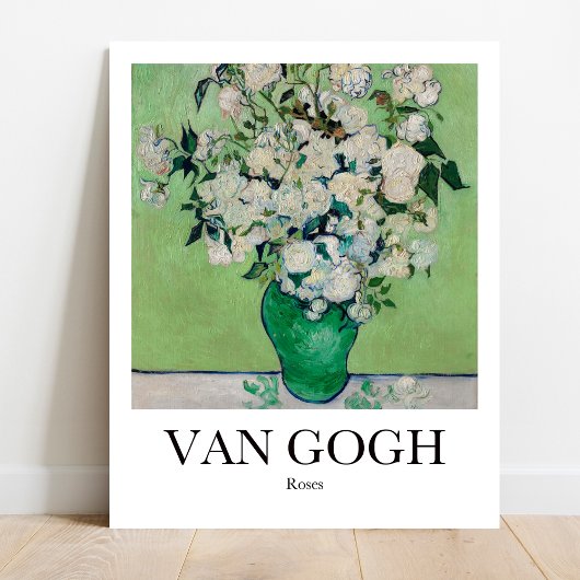 Poster Roses par Vincent Van Gogh