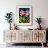 Poster Roses rose | Ernst Ludwig Kirchner