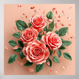 Poster Roses roses