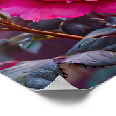 Poster Roses roses (Coin)