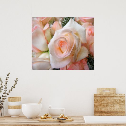 Poster Roses roses (Cuisine)