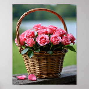 Poster roses roses belles