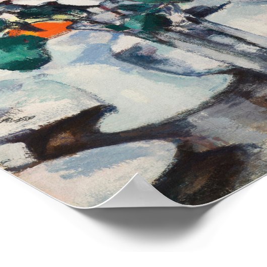 Poster Roses roses dans un vase de verre | Samuel John Pe (Coin)