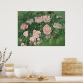 Poster Roses roses (F595) Van Gogh Art (Cuisine)