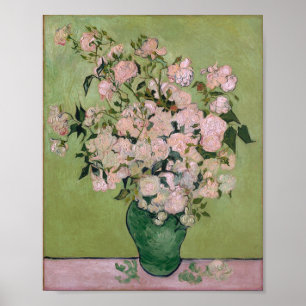 Poster Roses roses (F682) Van Gogh Art