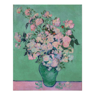 Poster Roses roses (F682) Van Gogh Fine Art