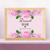 Poster Roses Roses Rose Parfumées, Bar De Dessert