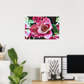 POSTER ROSES ROSES ROSES (Bureau à domicile)