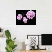 Poster roses roses roses (Bureau à domicile)