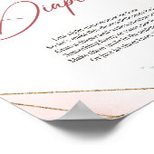 Poster Roses roses roses rousses rustiques or Late Night  (Coin)