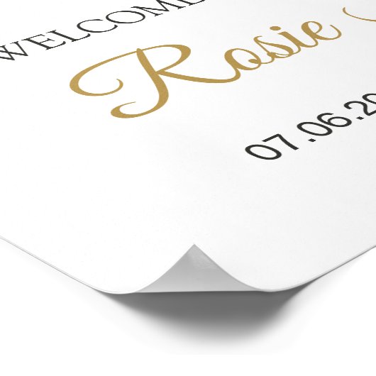 Poster Roses roses roses vert Feuillage Baptême (Coin)