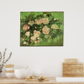 Poster Roses roses, Vam Gogh, 1890 (Cuisine)