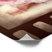 Poster Roses roses vintages (Coin)