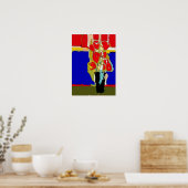 Poster Roses rouges Abstraites (Cuisine)