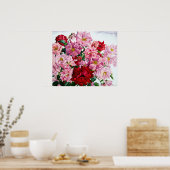 Poster Roses rouges et roses 2008 (Cuisine)