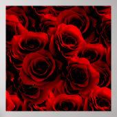 Poster Roses rouges foncées pour vous (Devant)