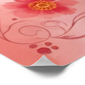 Poster Roses Rouges, la Saint-Valentin, (Coin)