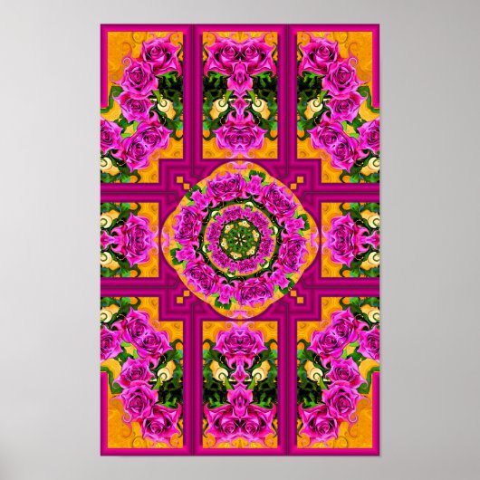 Poster Roses sauvages (Devant)