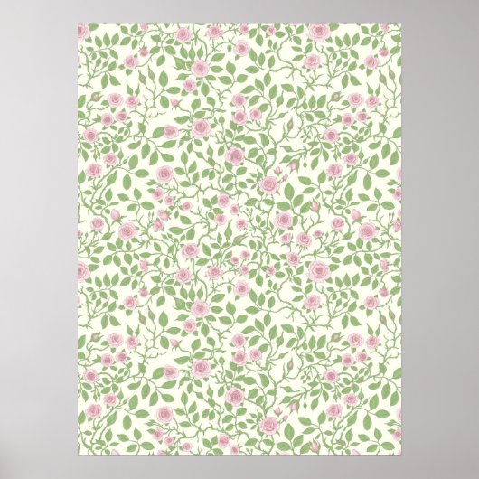 Poster Roses sauvages (Devant)
