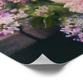 Poster Roses victoriens et Lilacs (Coin)