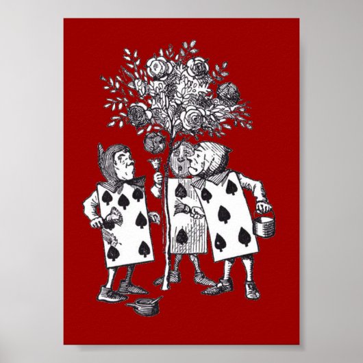 Poster Roses Wonderland (Devant)