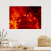 Poster Rosette Nebula Photo (Cuisine)