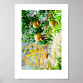 Poster Rosh Hashanah, G’Mar Chatima Tova, Yom Kippour 578 (Devant)