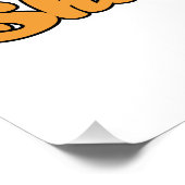 Poster Rosh Hashanah kawaii Chats - Nouvel An juif (Coin)