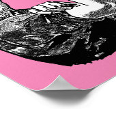 Poster Rosie Le Féministe Riveter (Rose) (Coin)