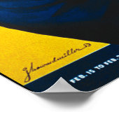 Poster Rosie Le Riveter Fierce et Fabulous (Coin)