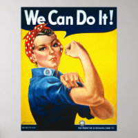 Rosie le Riveter nous pouvons le faire la Seconde