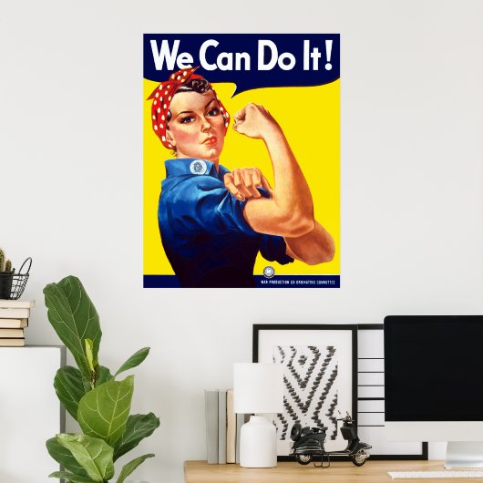 Poster Rosie Le Rivetor (Bureau à domicile)