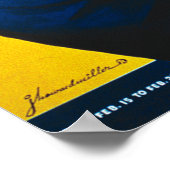 Poster Rosie personnalisée Le Riveter (Coin)