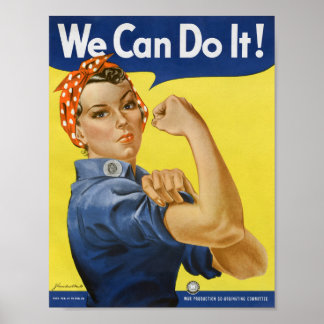 Poster Rosie Photos Vintages inédites Vieux Pictur esthét