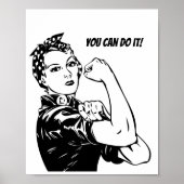 Poster Rosie Riveter (Devant)