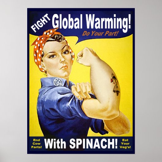 Poster Rosie Vegan (Devant)