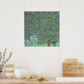Poster Rosiers Sous Les Arbres, Gustav Klimt (Cuisine)