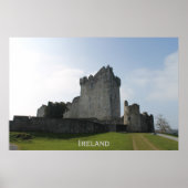 Poster Ross Castle, Killarney, Irlande (Devant)