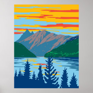Poster Ross Lake Washington