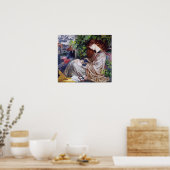 Poster Rossetti - La Pia De Tolomei 1880 (Cuisine)