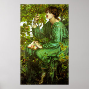 Poster Rossetti The Day Dream